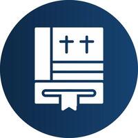 Bible Creative Icon Design vector