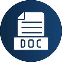 Doc Creative Icon Design vector