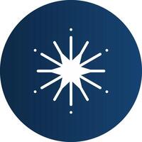Glyph  blue Circle  Gradient vector