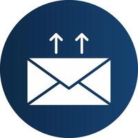 Email Creative Icon Design vector