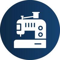 Sewing Machine Creative Icon Design vector