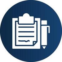 Contract Creative Icon Design vector
