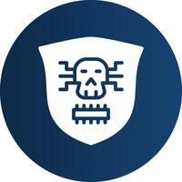 Malware Creative Icon Design vector