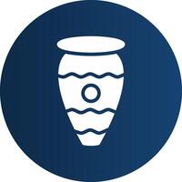 Vase Creative Icon Design vector