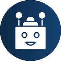 Chatbot Creative Icon Design vector