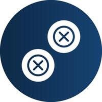 Buttons Creative Icon Design vector