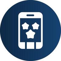 Mobile Phone Creative Icon Design vector