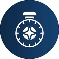 Compass Creative Icon Design vector