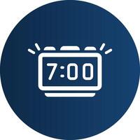 Alarm Creative Icon Design vector