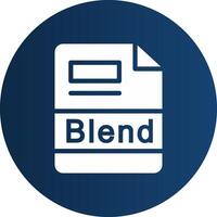 Blend Creative Icon Design vector