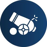 Cannon Creative Icon Design vector