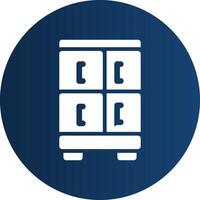 Office Locker Creative Icon Design vector