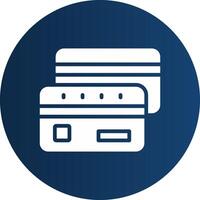 Credit Card Creative Icon Design vector