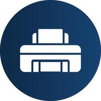 Printer Creative Icon Design vector