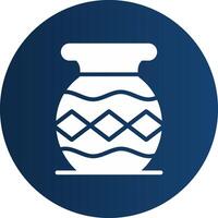 Glyph  blue Circle  Gradient vector