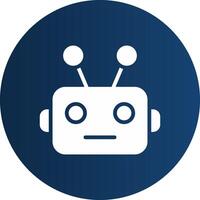 Chatbot Creative Icon Design vector