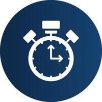 Timer Creative Icon Design vector