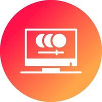 Digital Animation Creative Icon Design vector