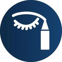Glyph  blue Circle  Gradient vector