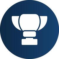 Trophy Creative Icon Design vector