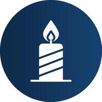 Candle Creative Icon Design vector