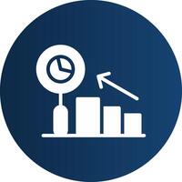 Predictive Analytics Creative Icon Design vector