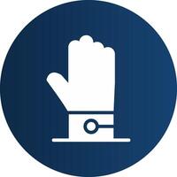 Glove Creative Icon Design vector