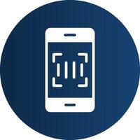 Barcode Creative Icon Design vector