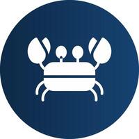 Crab Creative Icon Design vector