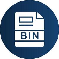 BIN Creative Icon Design vector