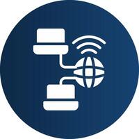 Internet Of Things Creative Icon Design vector
