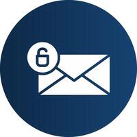 Unlock Email Creative Icon Design vector