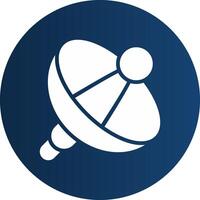 Glyph  blue Circle  Gradient vector