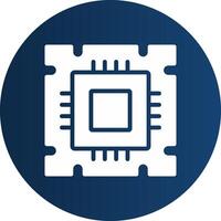 Processor Creative Icon Design vector