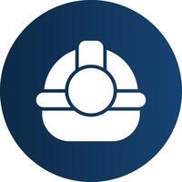 Glyph  blue Circle  Gradient vector