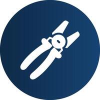 Pliers Creative Icon Design vector