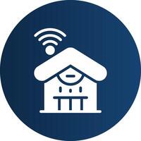 Infrared Sensor Creative Icon Design vector
