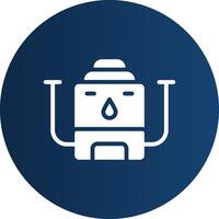 Water Boiler Creative Icon Design vector