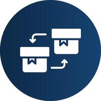 Replacement Creative Icon Design vector