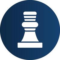 Chess Game Creative Icon Design vector