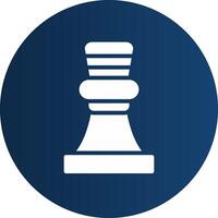 Chess Game Creative Icon Design vector