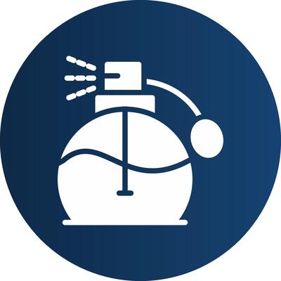 Glyph  blue Circle  Gradient