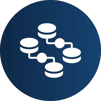 desestructurado datos creativo icono diseño vector