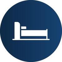 Bed Creative Icon Design vector