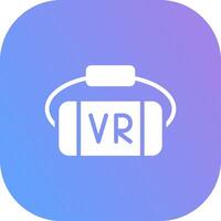 VR Glasses Creative Icon Design vector