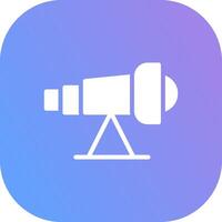 Telescope Creative Icon Design vector