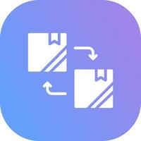 Replacement Creative Icon Design vector