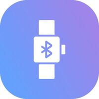 Bluetooth Creative Icon Design vector