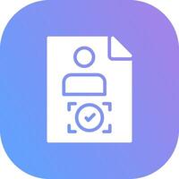 Approval Creative Icon Design vector