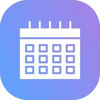 Calendar Creative Icon Design vector
